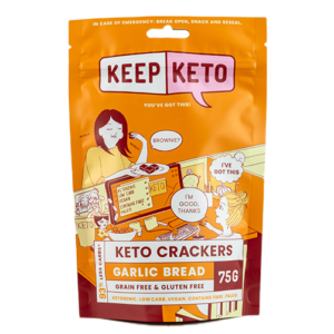 Garlic Bread | Keep Keto Crackers | Grain Free & Gluten Free