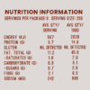 Salt and Pepper Nutrition Information