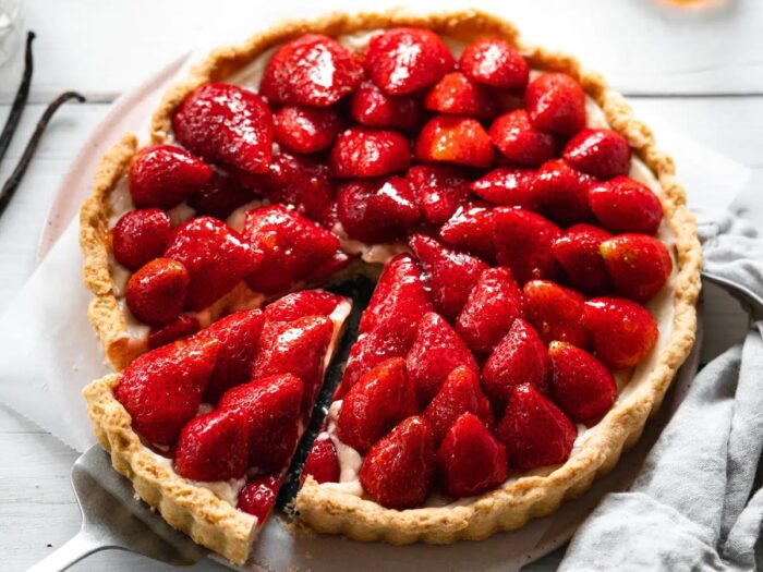 sugar free strawberry tart