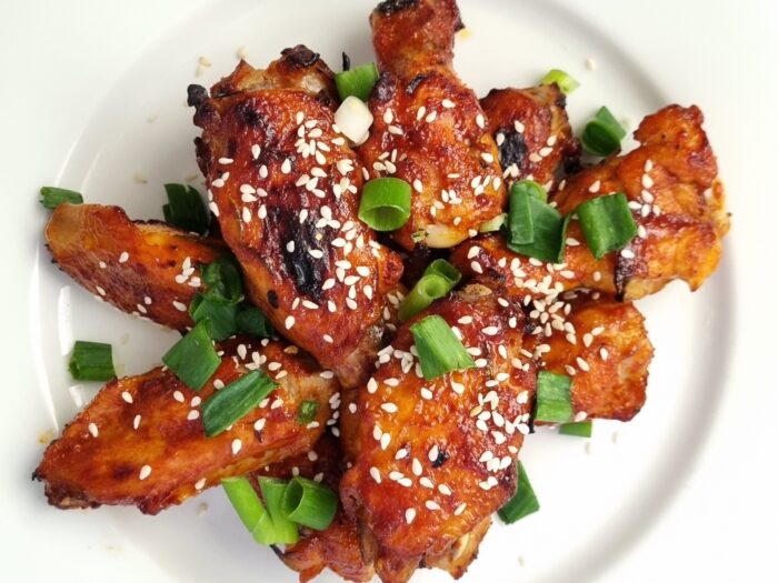 keto korean chicken wings 1